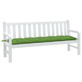 VidaXL Gartenbankkissen 180x50x7 cm Stoff, meliertes Grün