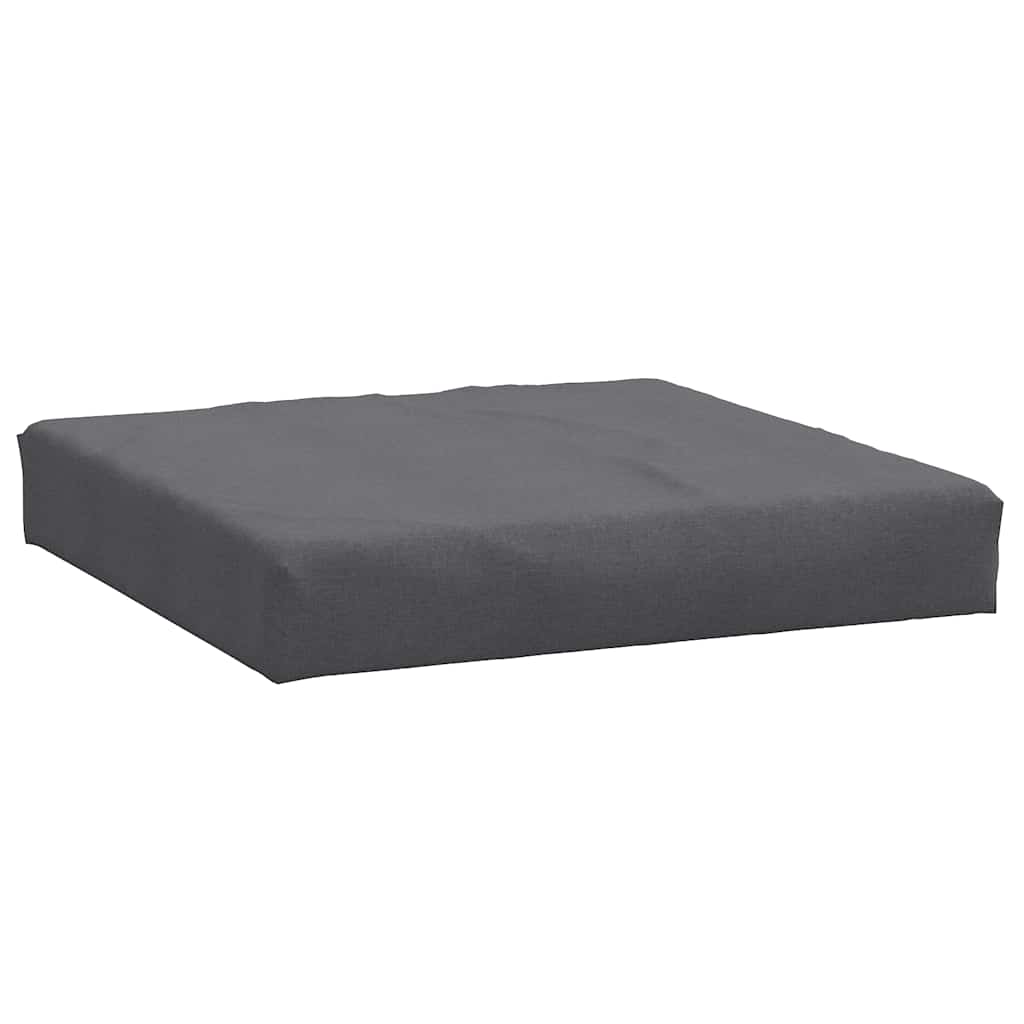VidaXL Palettenkissen 60x60x9,5 cm, Stoff meliert anthrazit