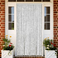 VidaXL Fliegengitter 90x200 cm Chenille Grau