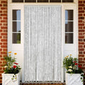 VidaXL Fliegengitter 90x220 cm Chenille Grau