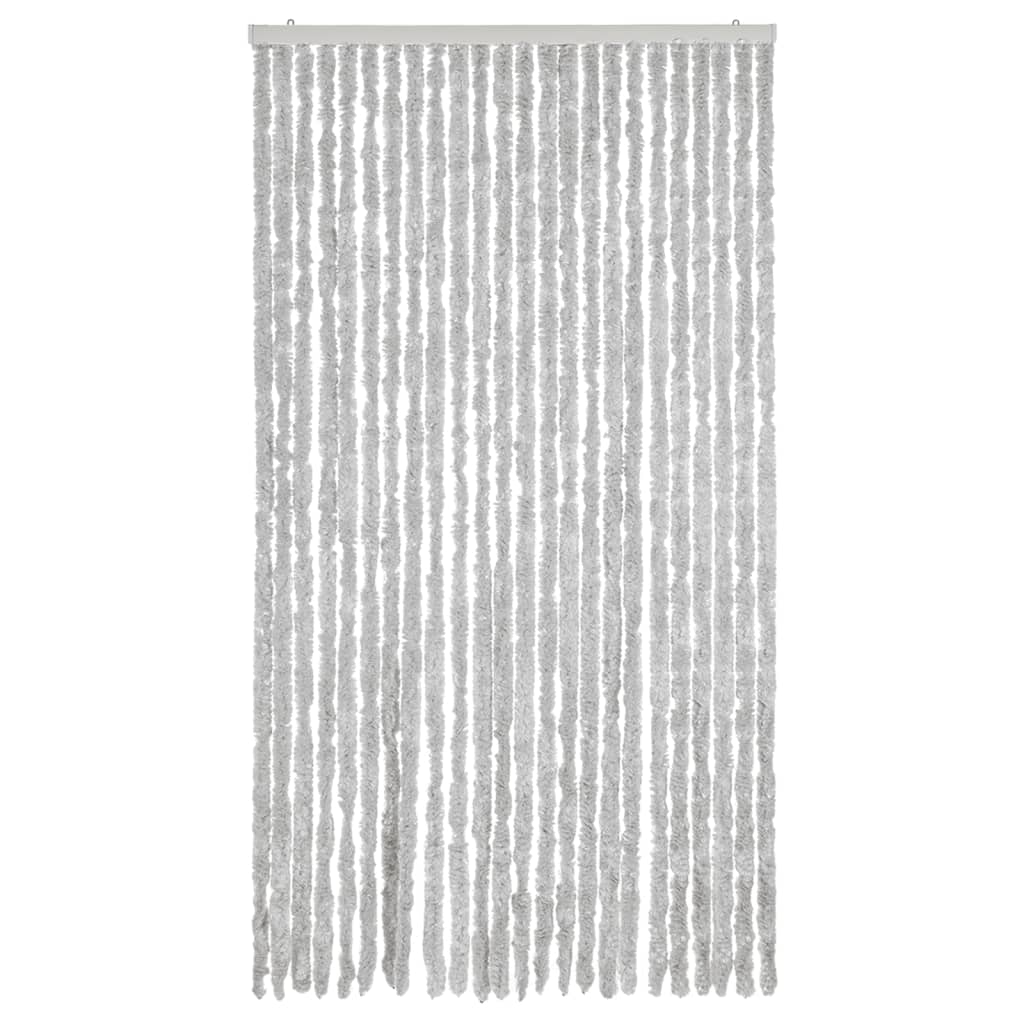 VidaXL Fliegengitter 100x220 cm Chenille Grau