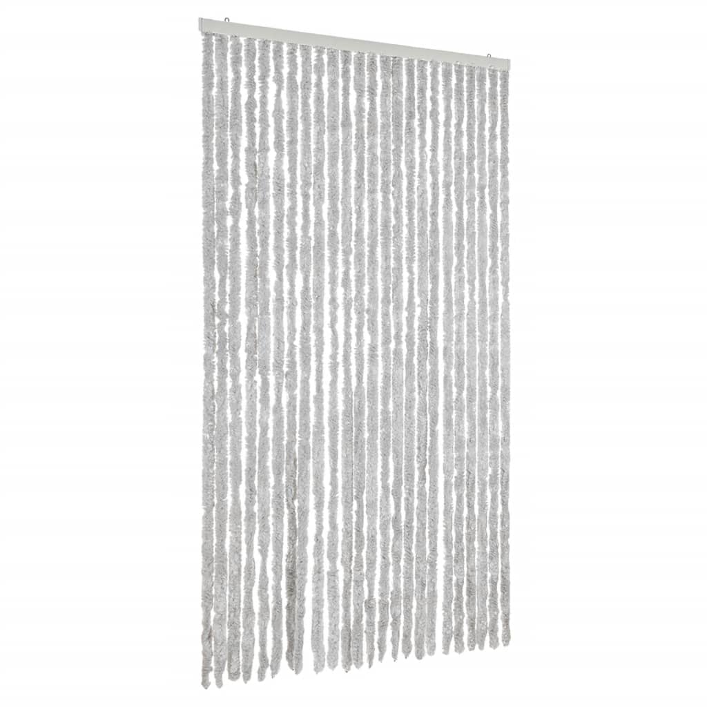 VidaXL Fliegengitter 100x230 cm Chenille Grau