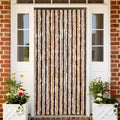 VidaXL Fliegengitter 100x230 cm Chenille beige und hellbraun