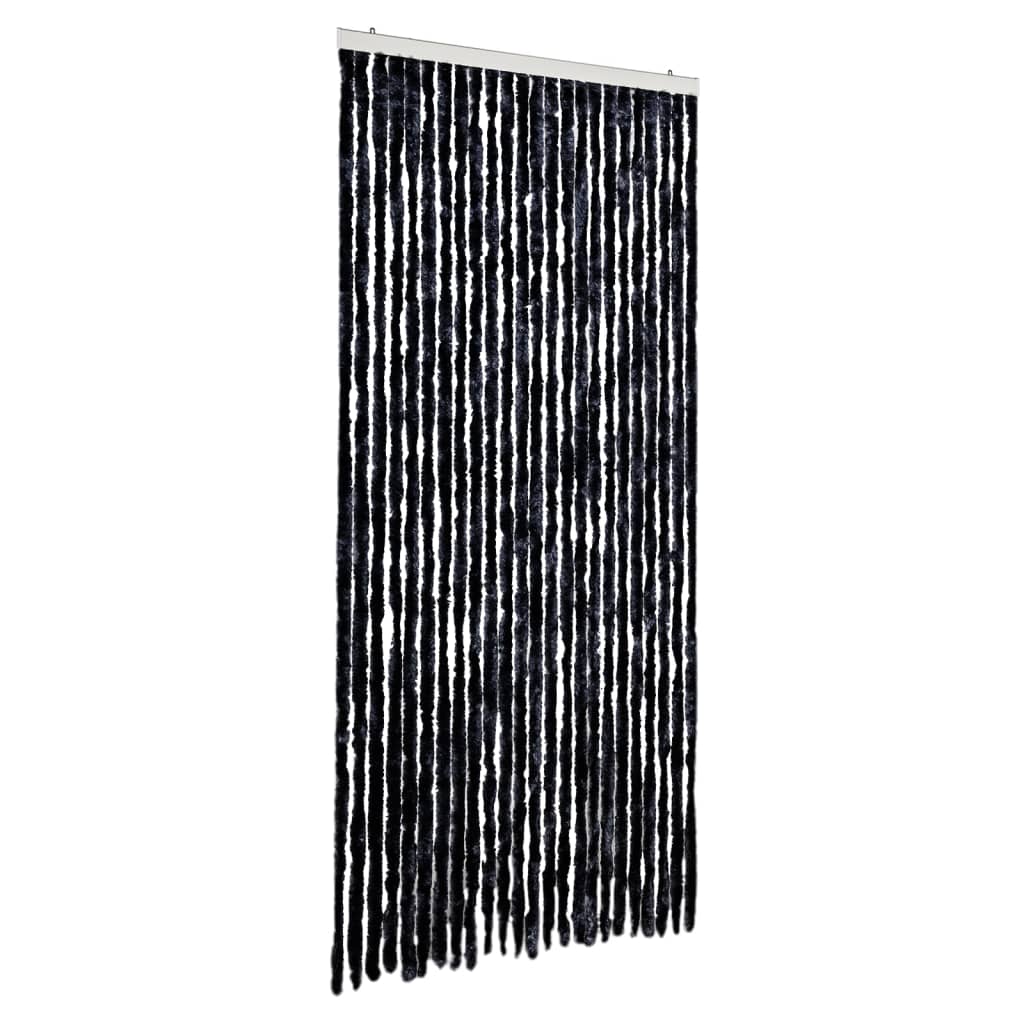 VidaXL Fliegengitter 100x200 cm Chenille Anthrazit