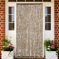 VidaXL Fliegengitter 100x230 cm Chenille beige und braun