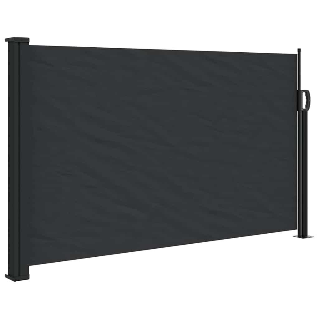 VidaXL Windschutzscheibe ausziehbar 117x300 cm Schwarz