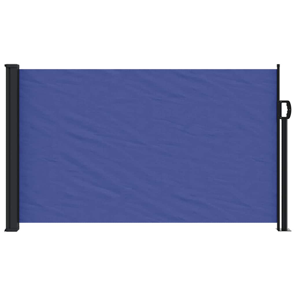 Vidaxxl Windschutzscheibe ausziehbar 117x300 cm blau