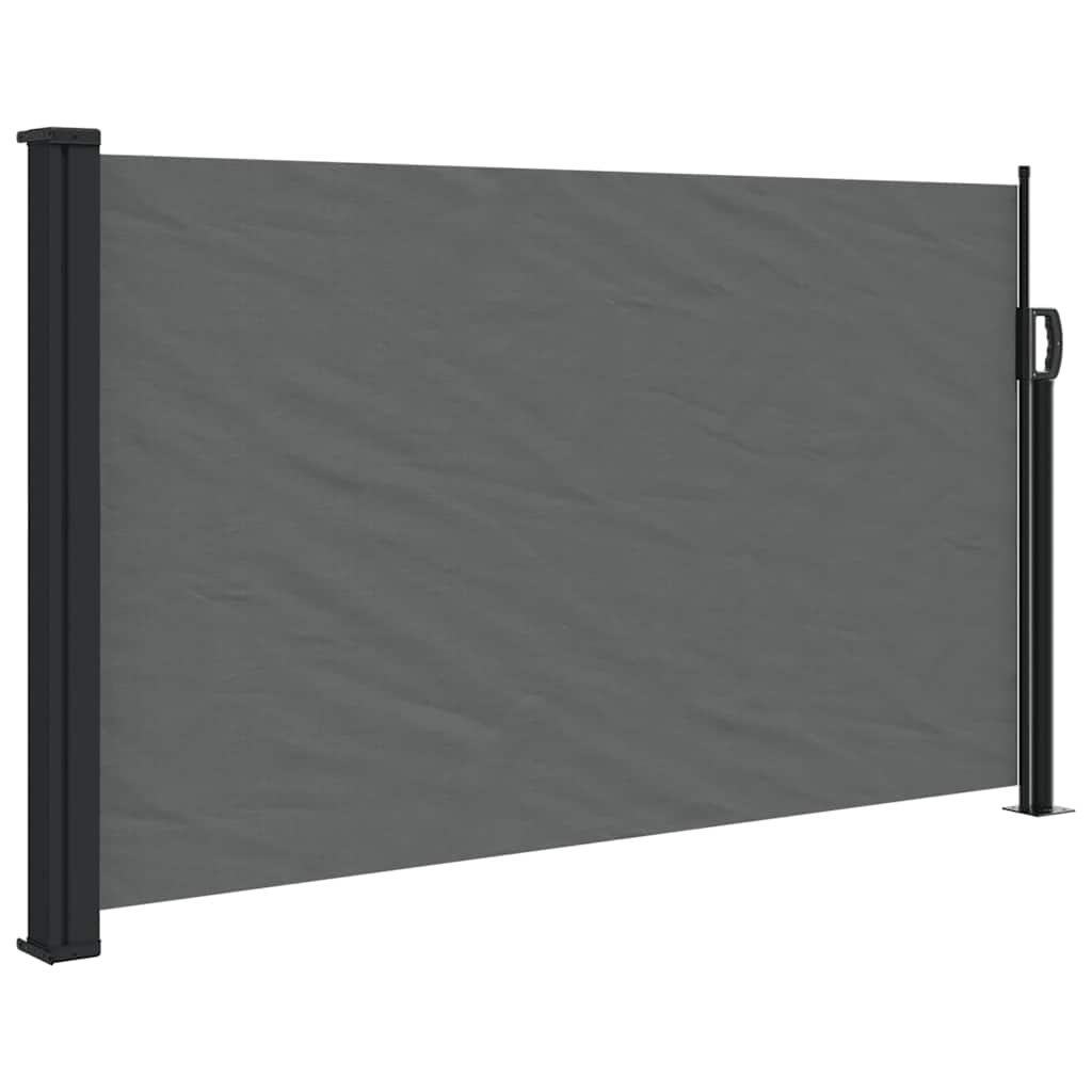 VIDAXL - Windschutzvisier 117 x 300 cm anthrazitfarben