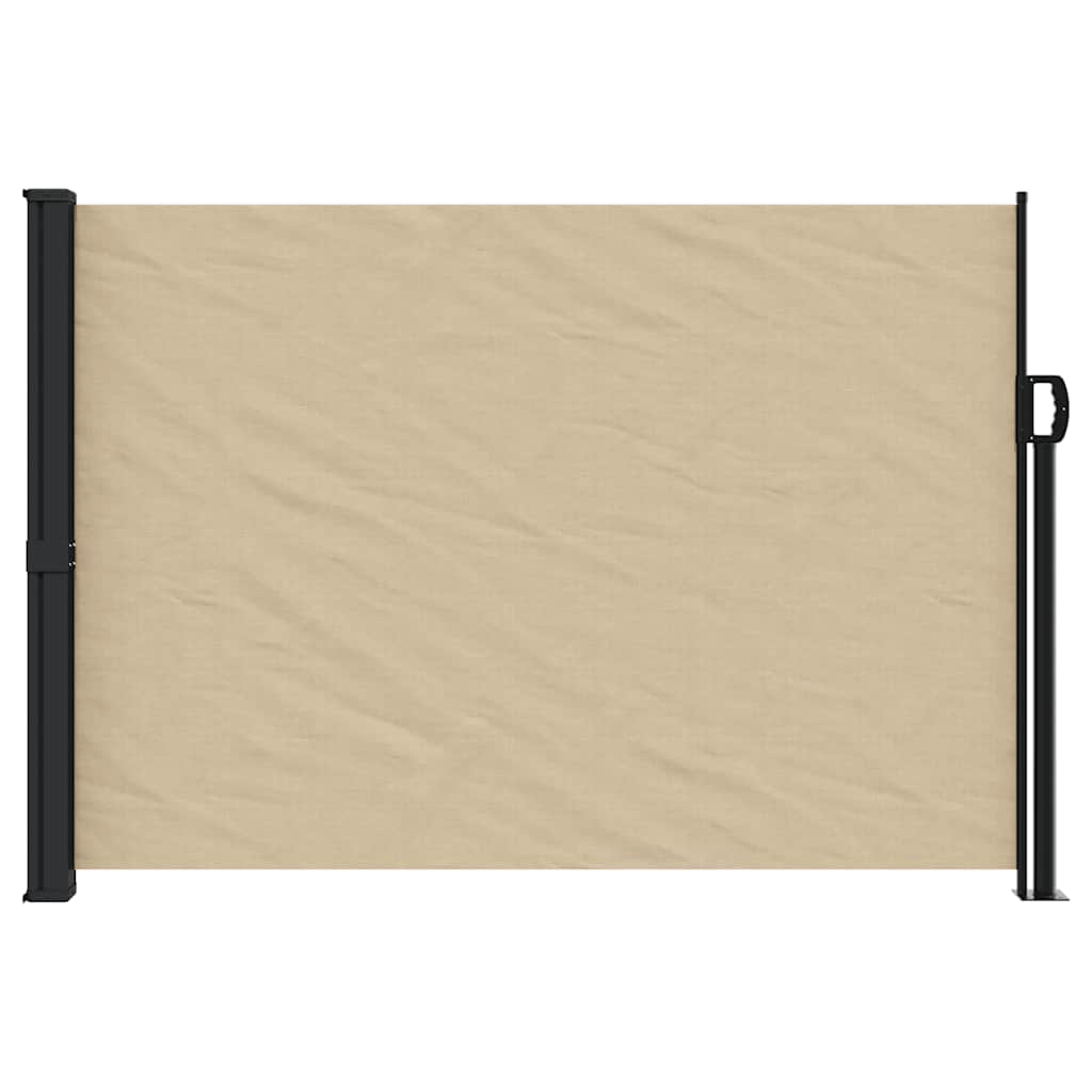 VIDAXL - Windschutzschild 140 x 300 cm Beige