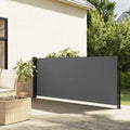Vidaxl uitschuifbaar zijluifel antraciet 140x300 cm