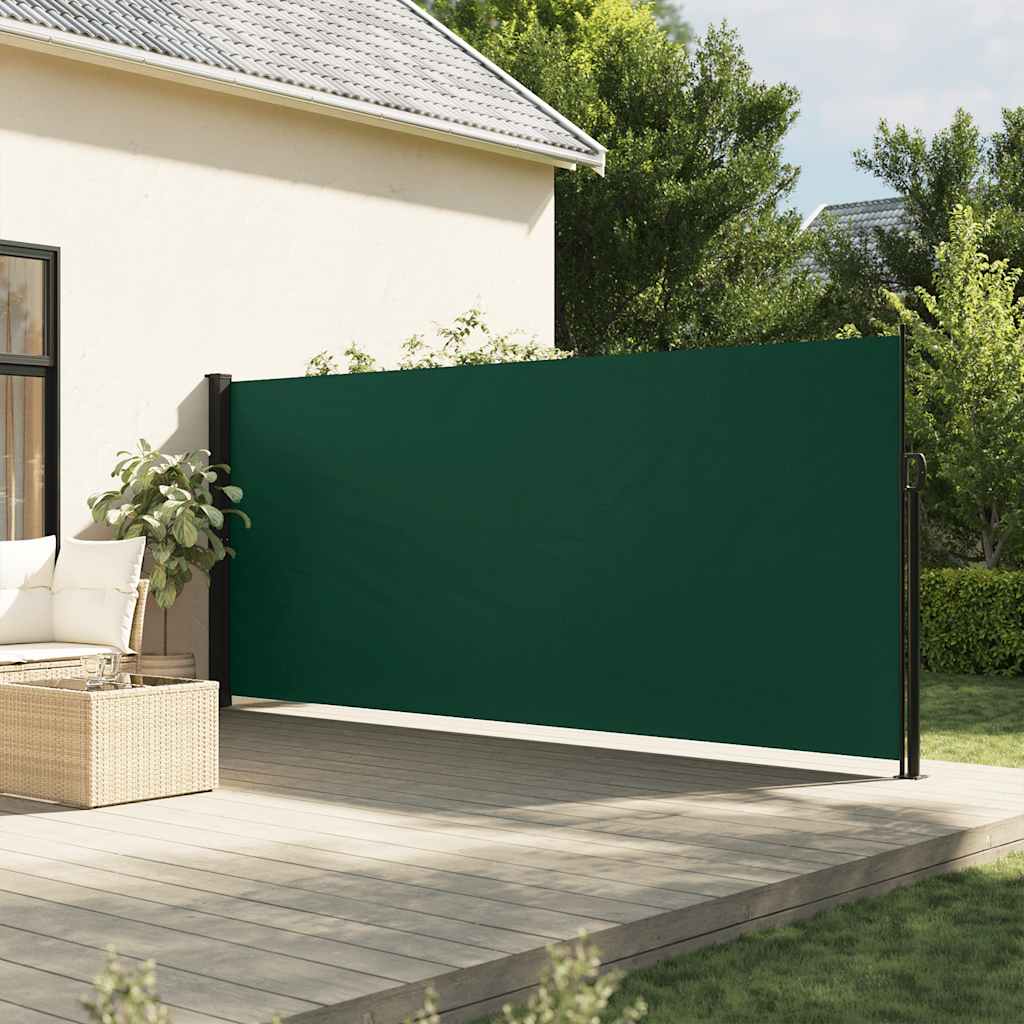 VIDAXL - Windschutzschild 160 x 300 cm dunkelgrün