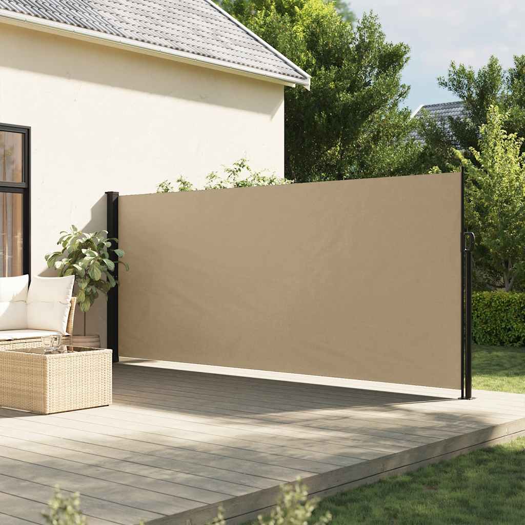 VIDAXL - Windschutzschild 170 x 300 cm Beige