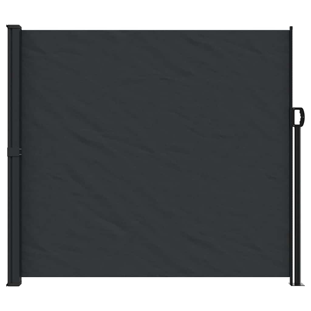 VidaXL Windschutzscheibe ausziehbar 180 x 300 cm schwarz
