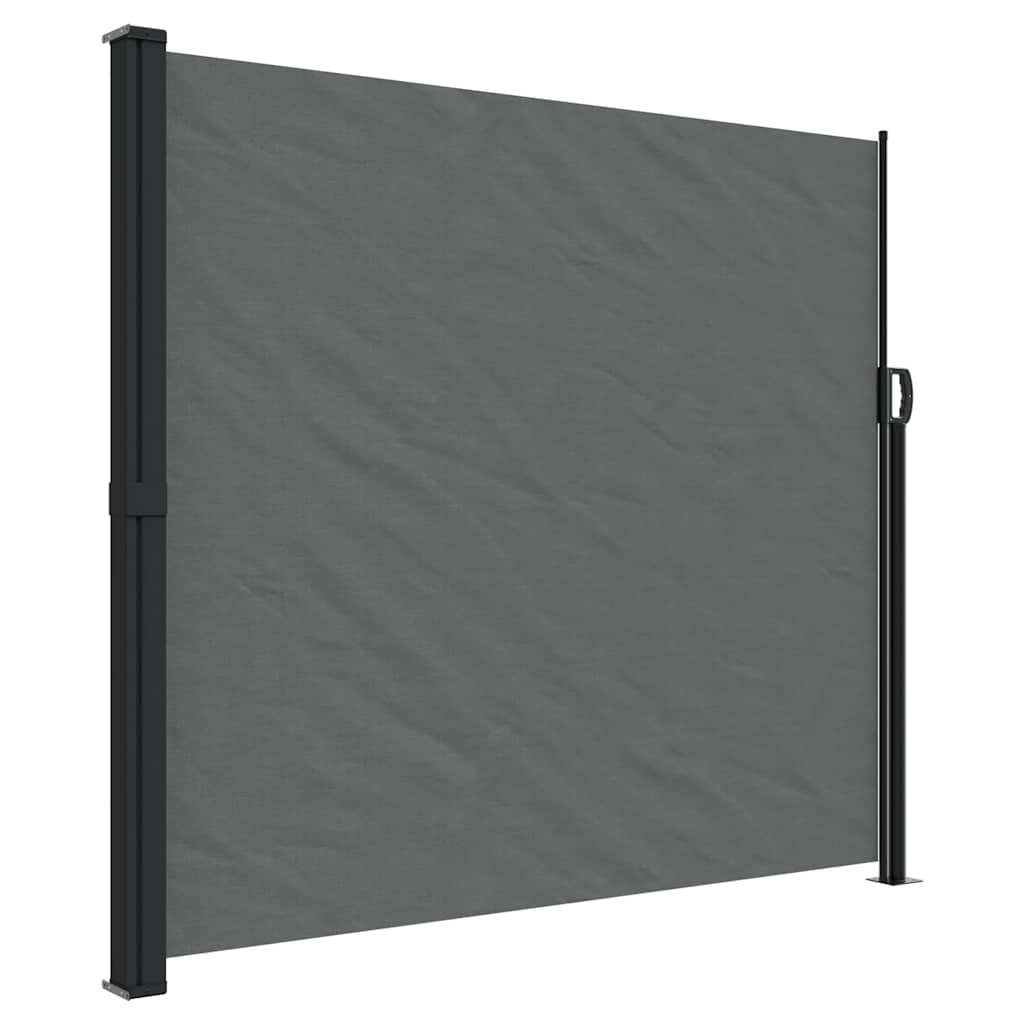 VIDAXL -Windschutzschild 180 x 300 cm Anthrazit -gelöscht