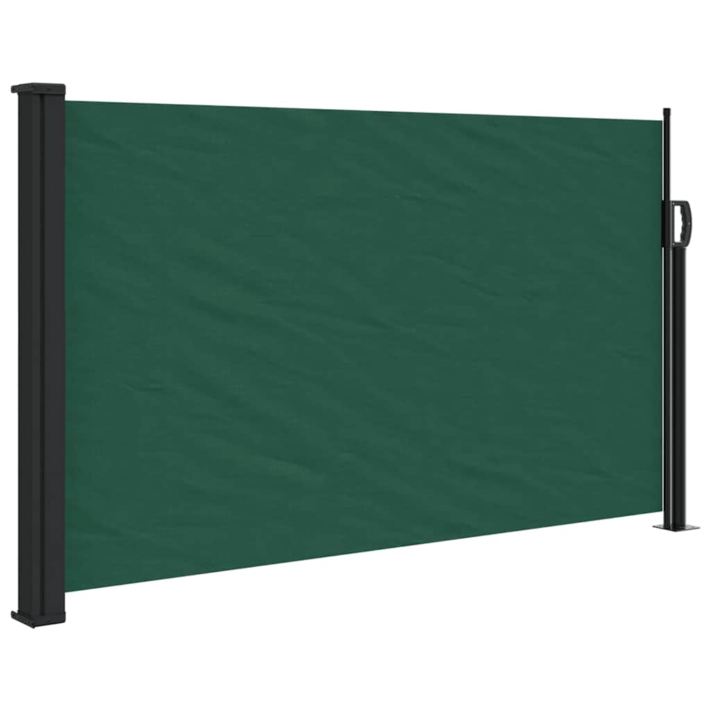 Vidaxl windscherm uittrekbaar 120x500 cm donkergroen