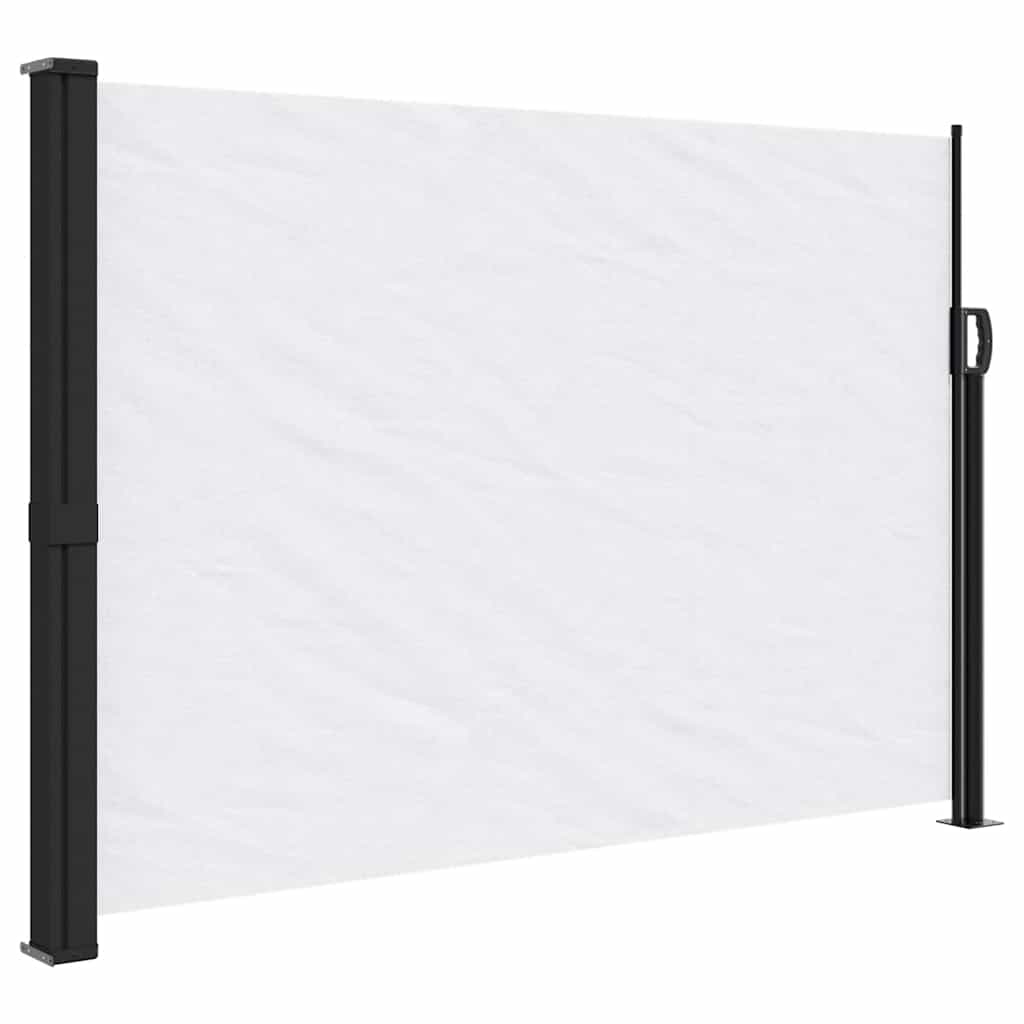 VIDAXL - Windschutzschild 140 x 500 cm weiß