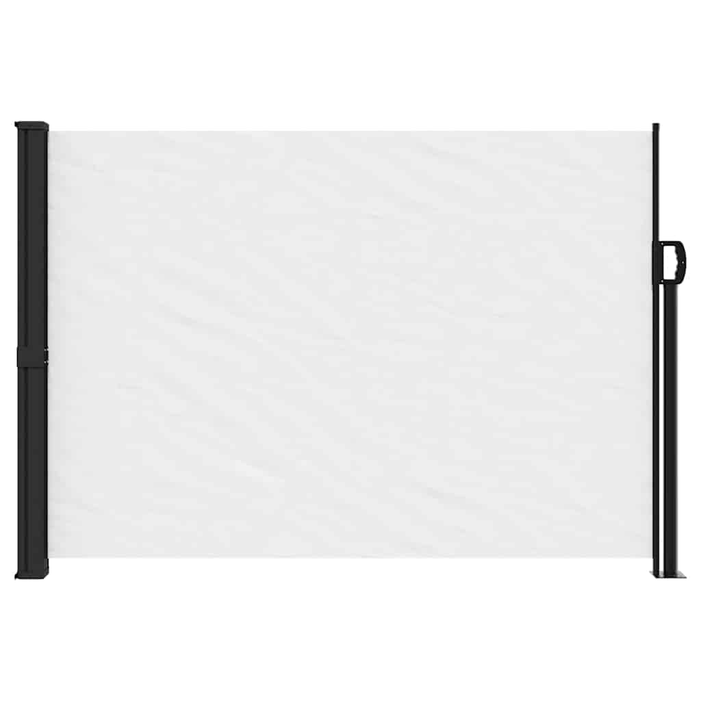 VIDAXL - Windschutzschild 140 x 500 cm weiß