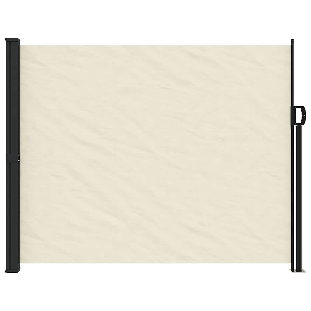 VIDAXL - Windschutzvisier 160 x 500 cm, cremefarben