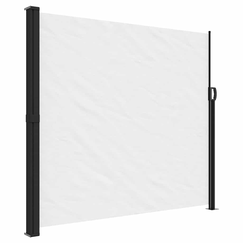 Vidaxl Windschutzscheibenschutz ausziehbar 180 x 500 cm Weiß