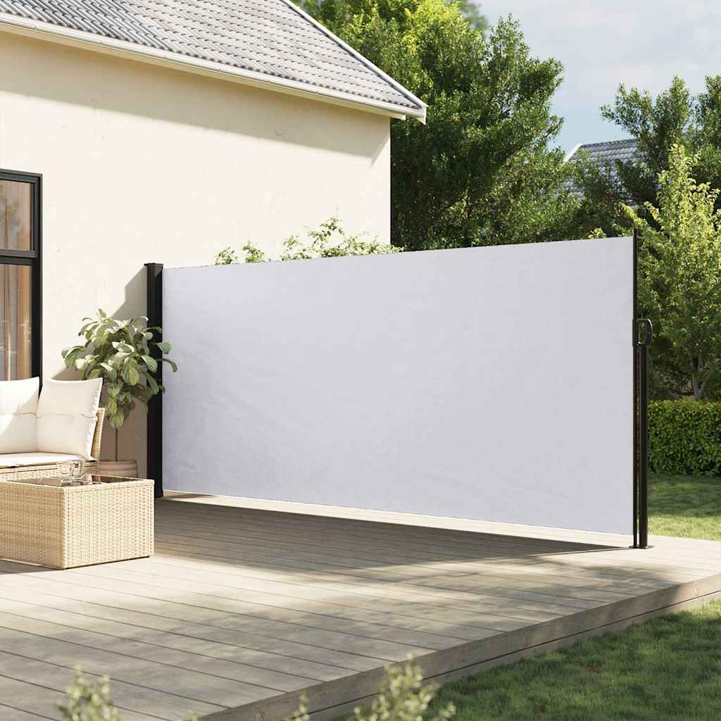 Vidaxl Windschutzscheibenschutz ausziehbar 180 x 500 cm Weiß