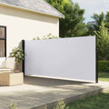 Vidaxl Windschutzscheibenschutz ausziehbar 180 x 500 cm Weiß