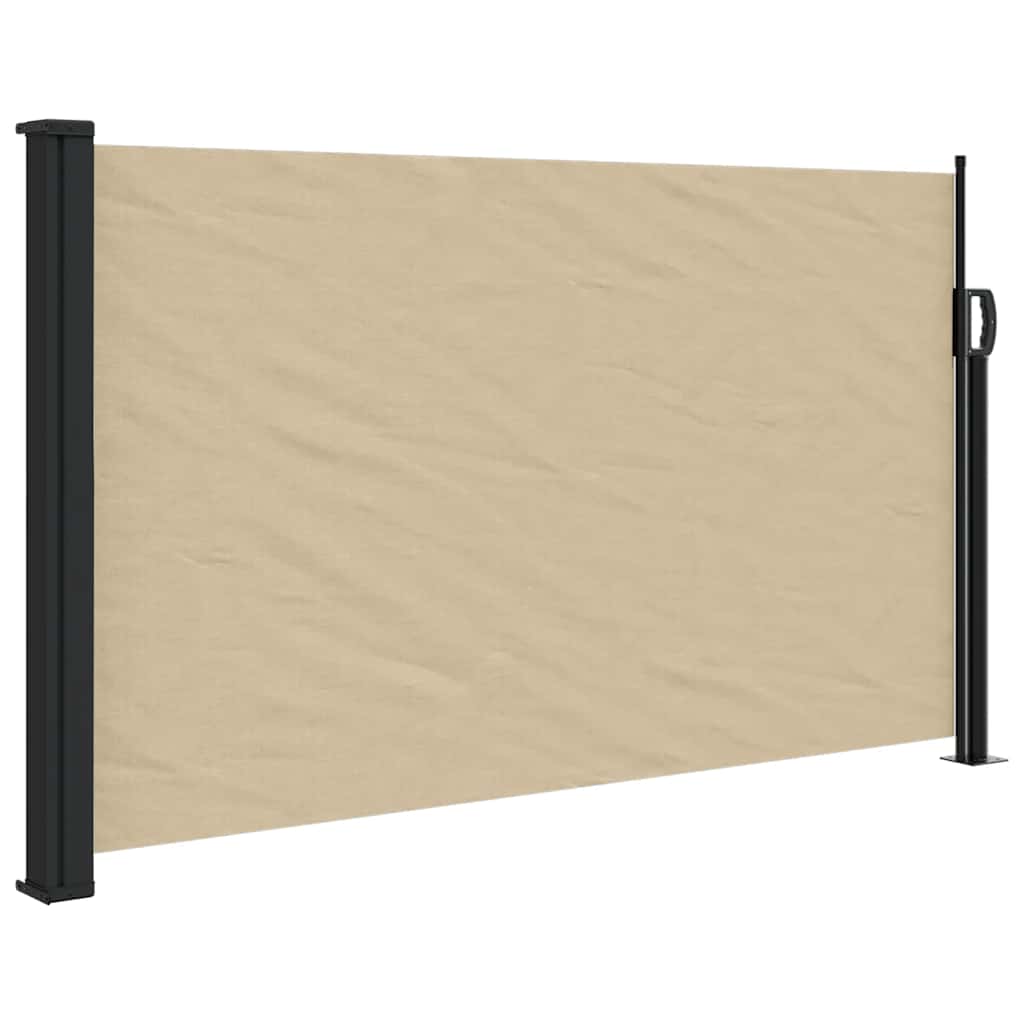 VIDAXL - Windschutzschild 120 x 600 cm Beige