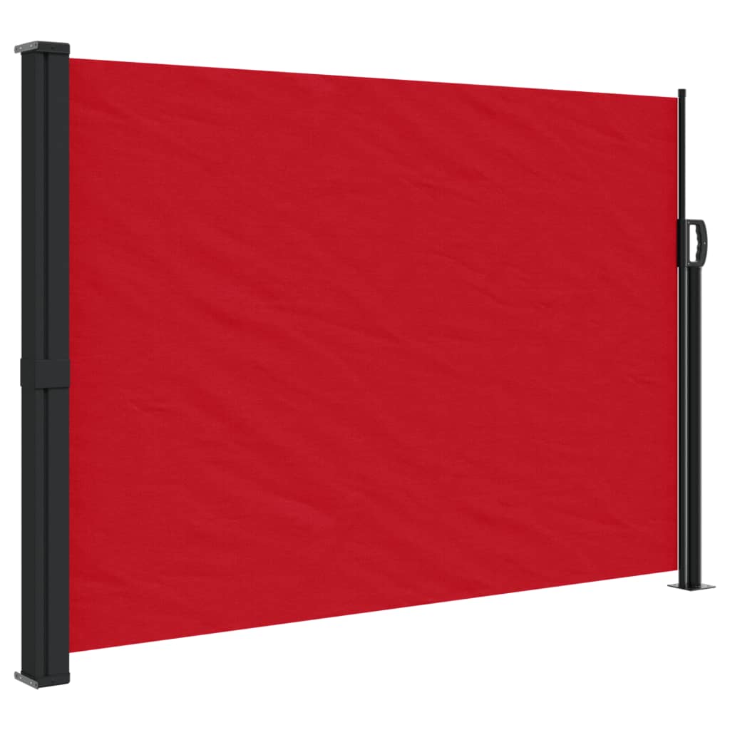 VIDAXL - Windschutzschild 140 x 600 cm rot