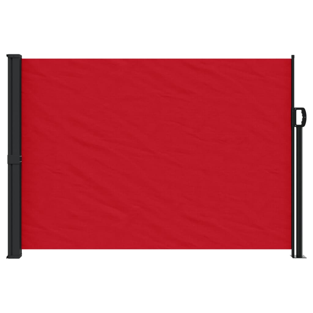 VIDAXL - Windschutzschild 140 x 600 cm rot