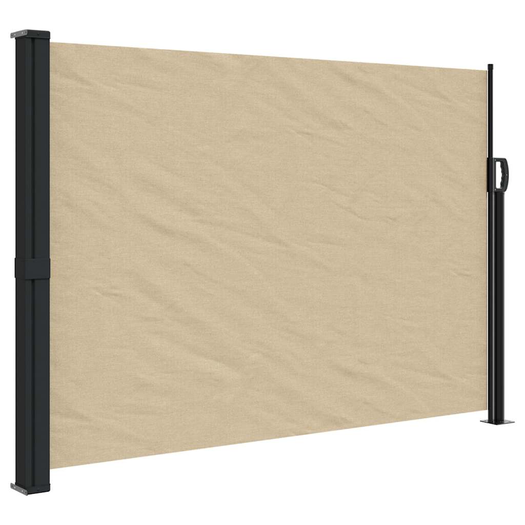 VIDAXL - Windschutzschild 140 x 600 cm Beige