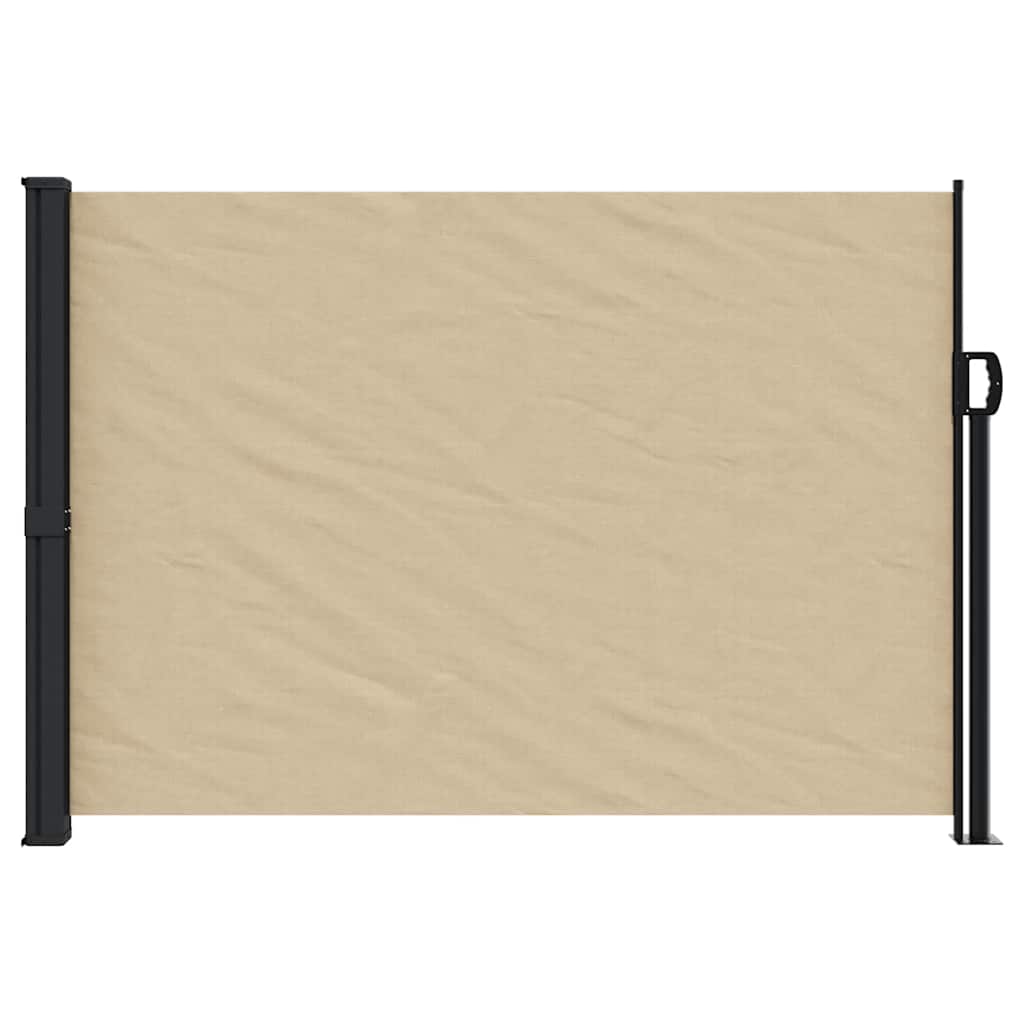 VIDAXL - Windschutzschild 140 x 600 cm Beige