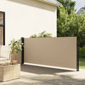 VIDAXL - Windschutzschild 140 x 600 cm Beige