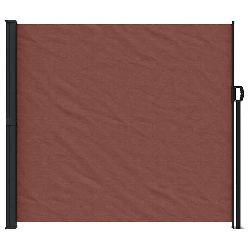 VidaXL Windschutzscheibe ausziehbar 180 x 600 cm braun