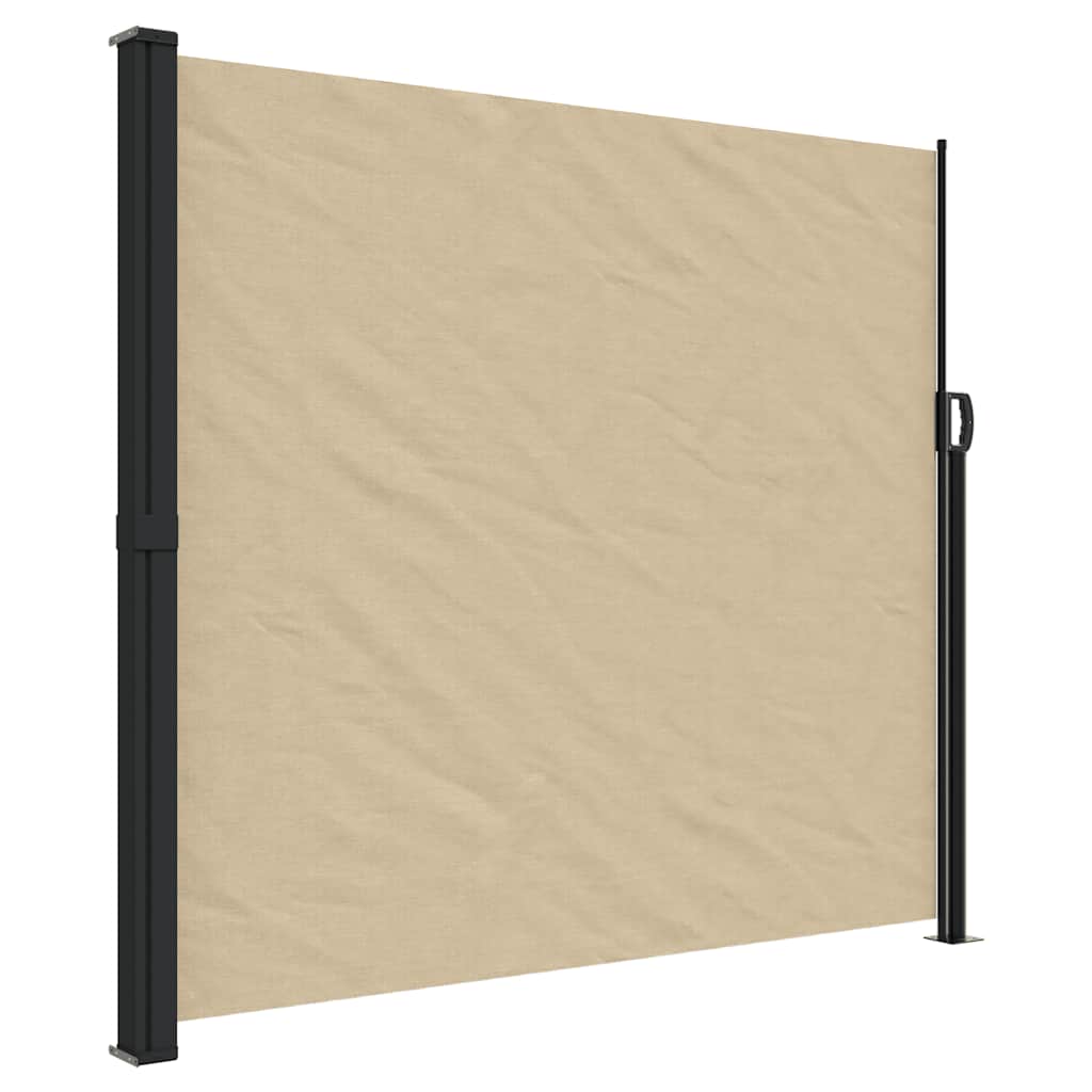 VIDAXL - Windschutzschild 180 x 600 cm Beige