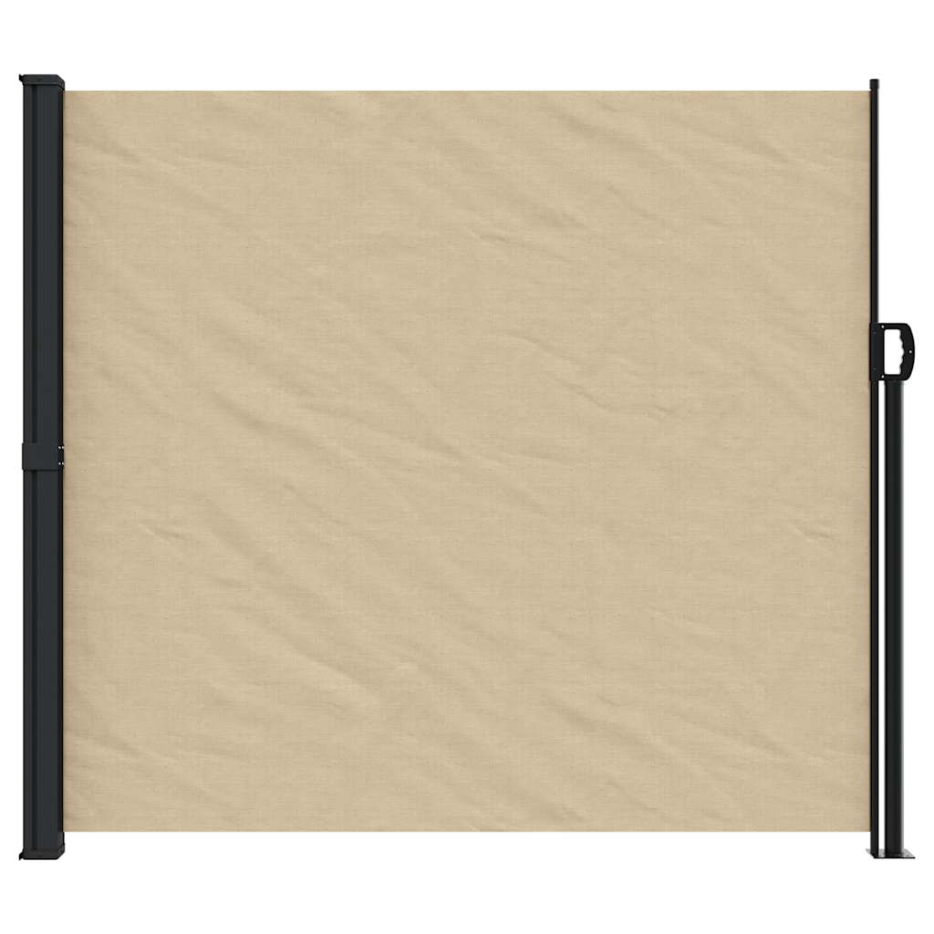 VIDAXL - Windschutzschild 180 x 600 cm Beige