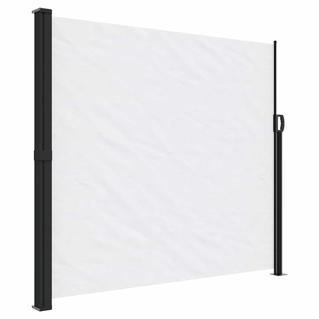 Vidaxl Windschutzscheibenschutz ausziehbar 180 x 600 cm Weiß