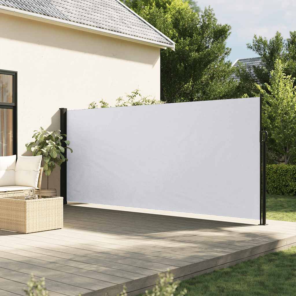Vidaxl Windschutzscheibenschutz ausziehbar 180 x 600 cm Weiß