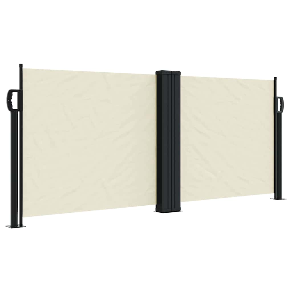 VIDAXL - Windschutzschild 100x600 cm Creme