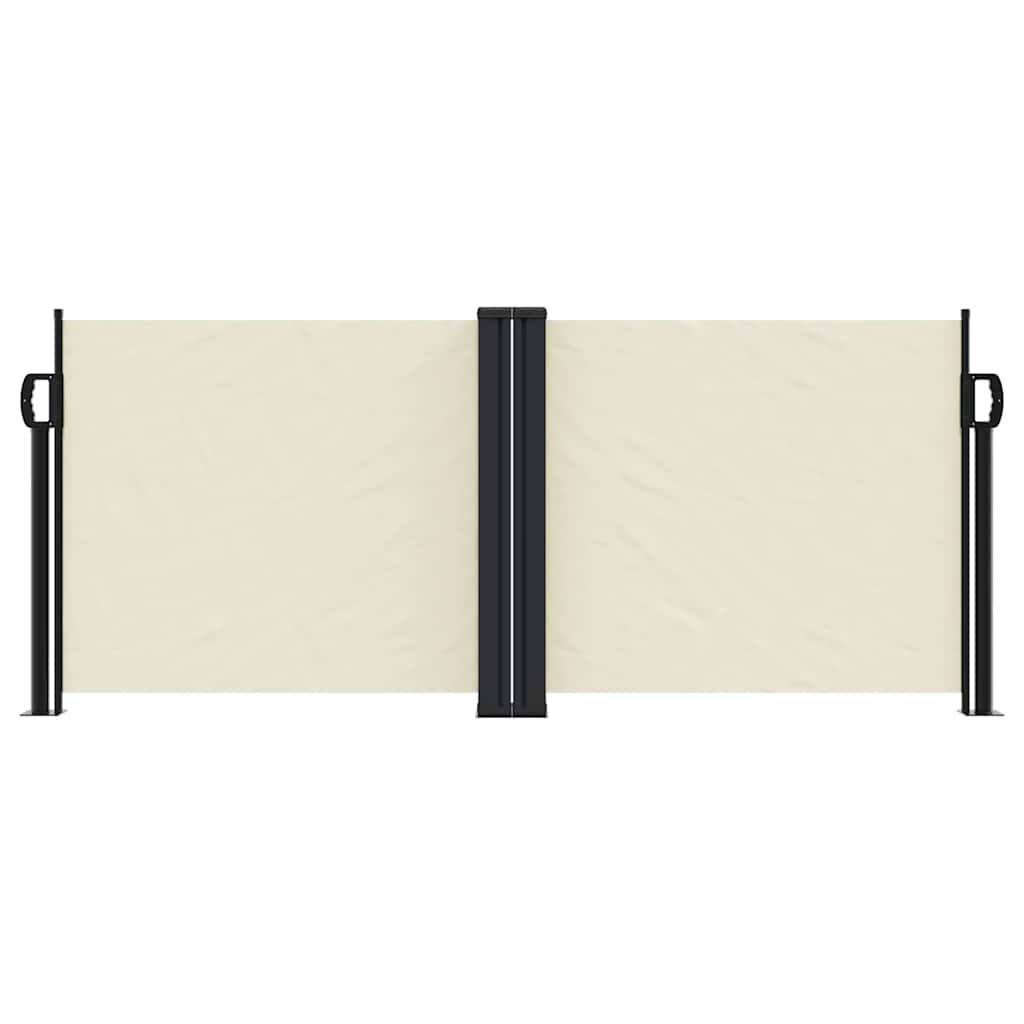 VIDAXL - Windschutzschild 100x600 cm Creme
