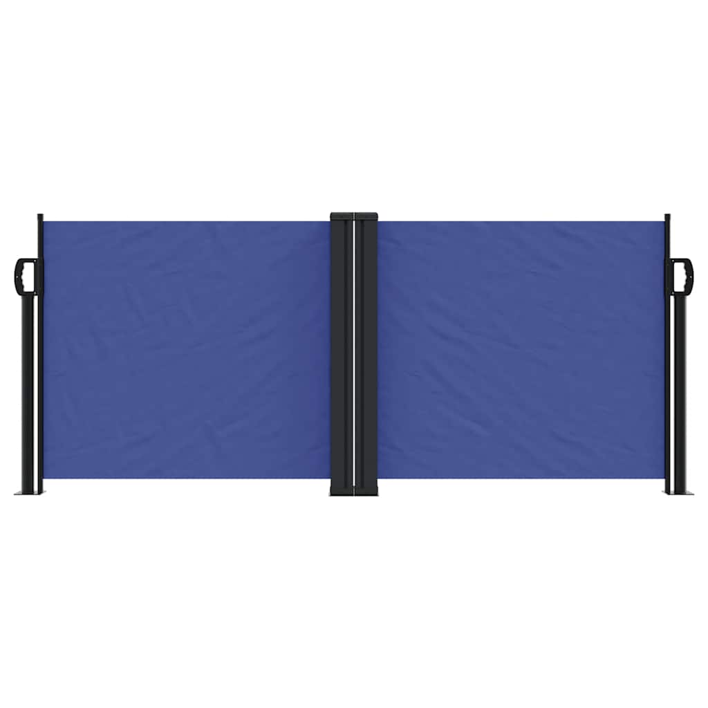 Vidaxl windscherm uittrekbaar 100x600 cm blauw