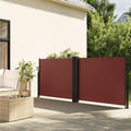 Vidaxl windscherm uittrekbaar 100x600 cm bruin