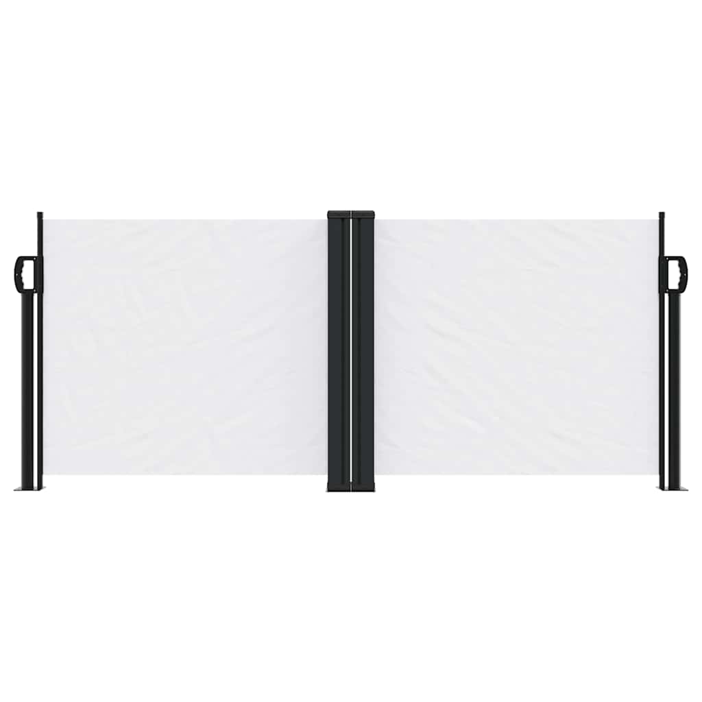 VIDAXL - Windschutzscheibe 100 x 600 cm weiß