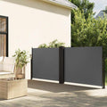Vidaxl windscherm uittrekbaar 120x600 cm antraciet