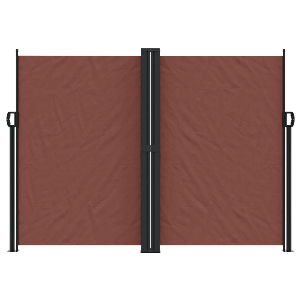 Vidaxl windscherm uittrekbaar 180x600 cm bruin