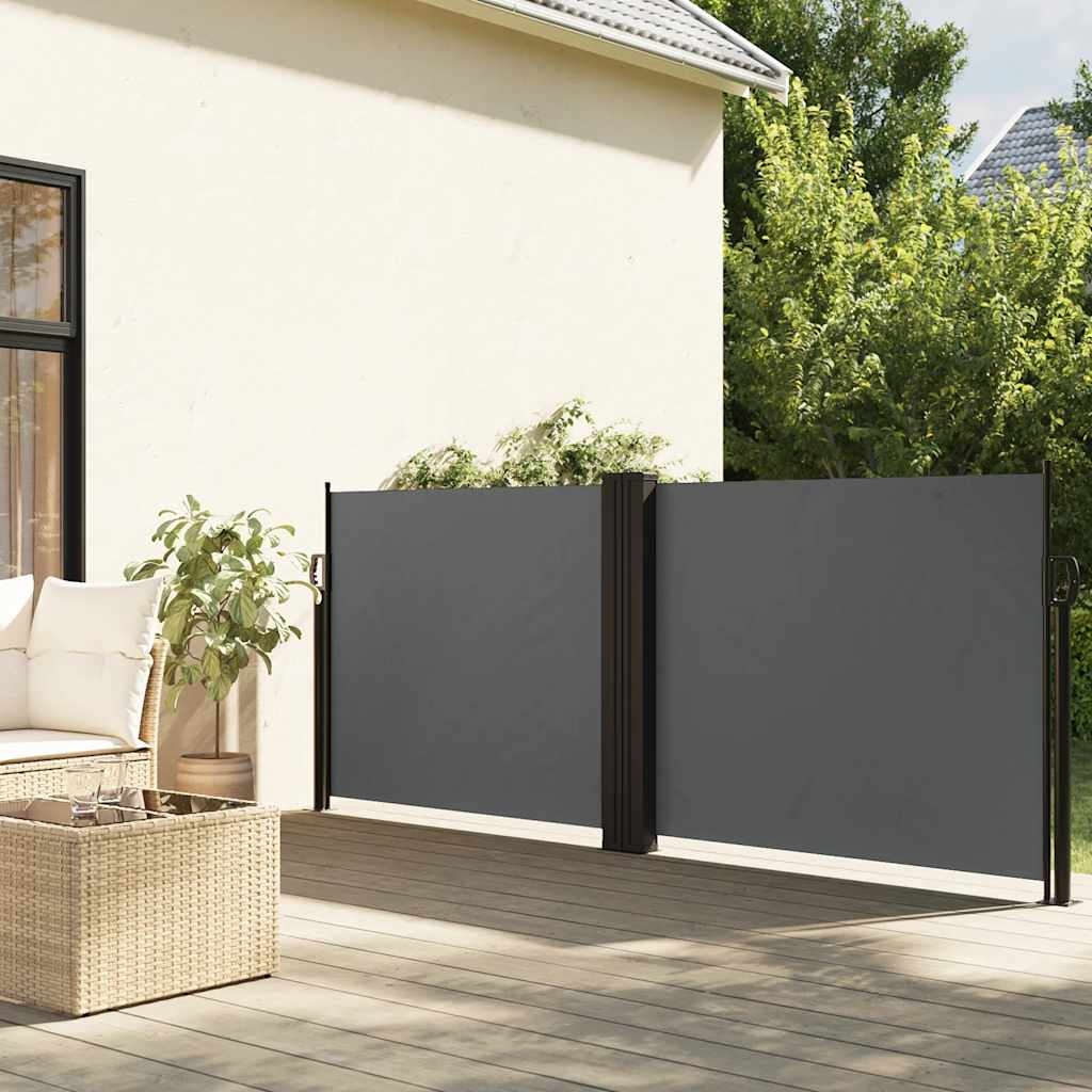 VIDAXL - Windschutzschild 100 x 1000 cm, Anthrazit erhältlich