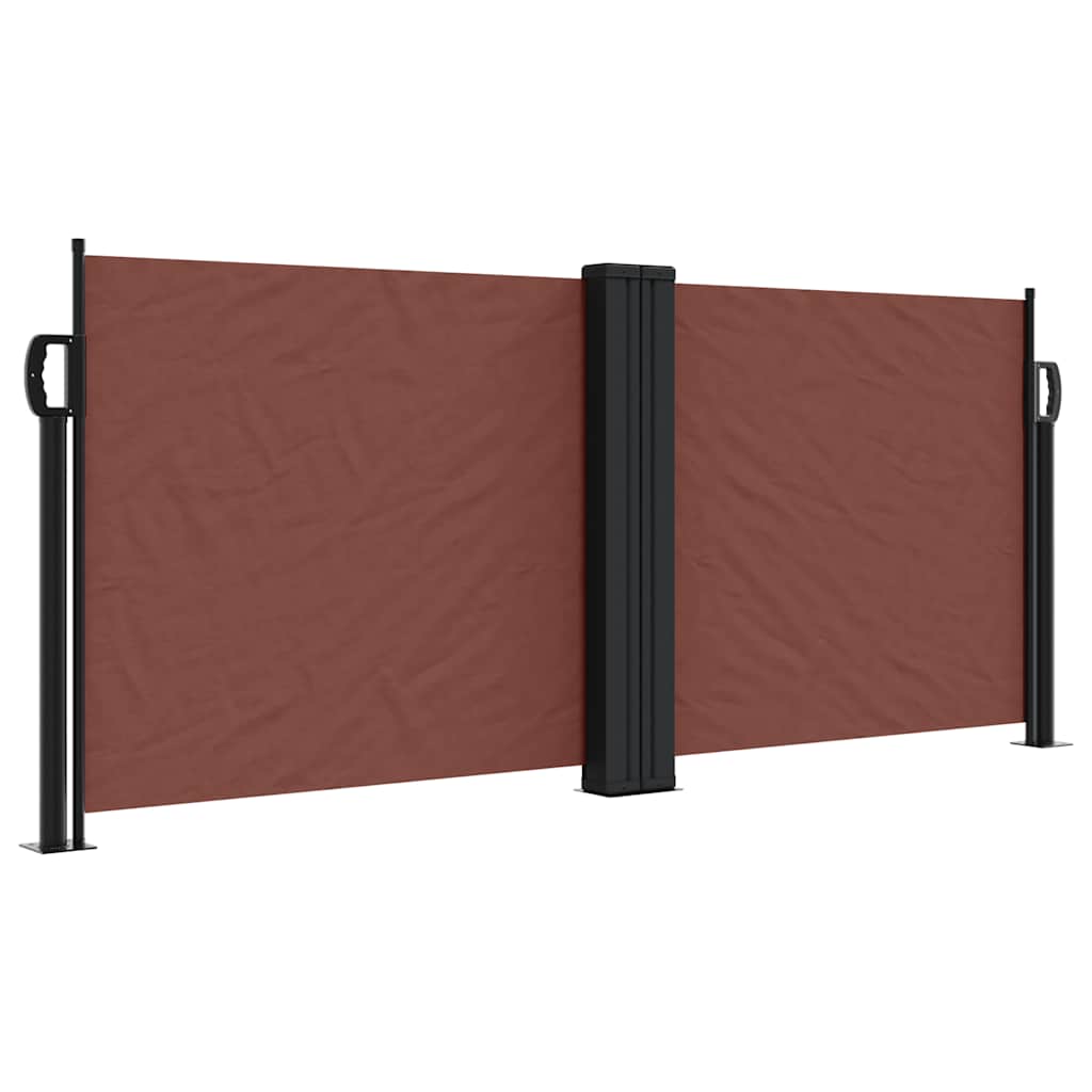 VIDAXL - Windschutzschild 100x1000 cm Braun