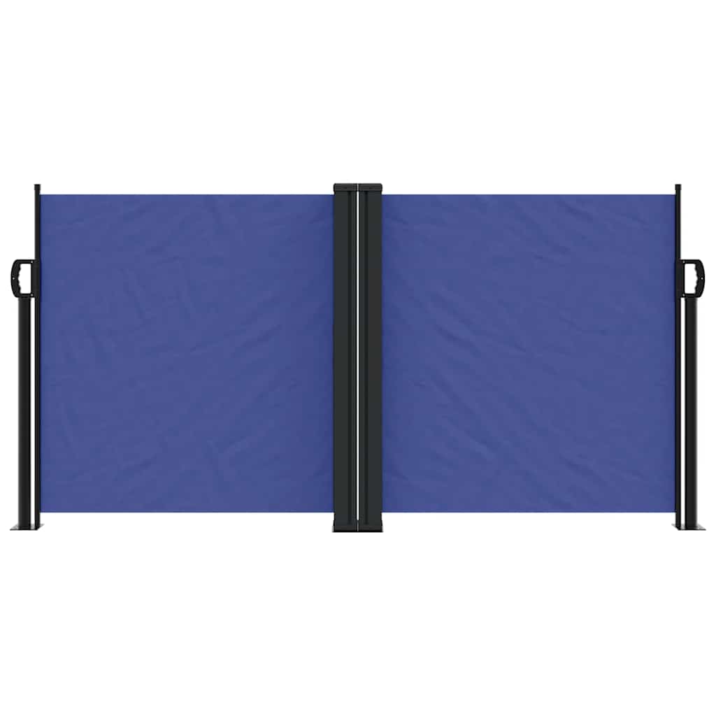 Vidaxl windscherm uittrekbaar 120x1000 cm blauw