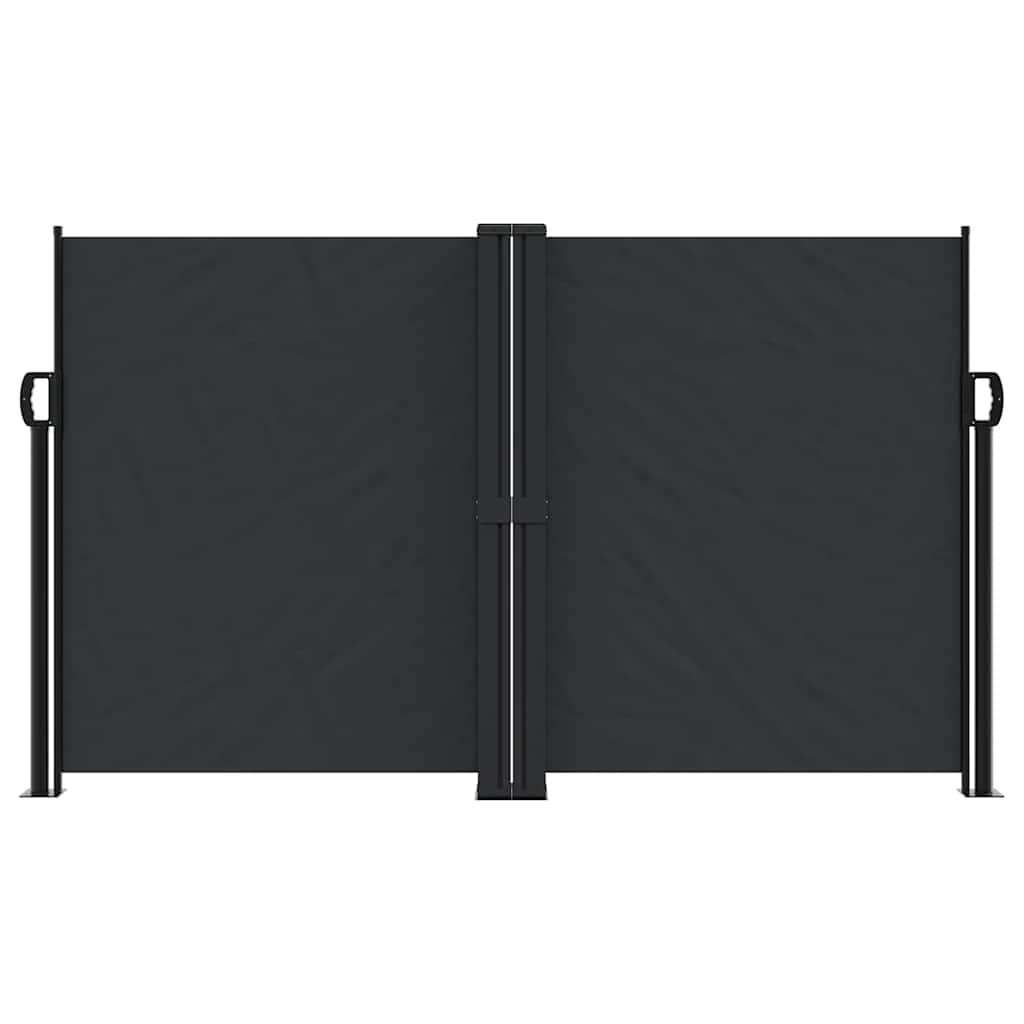 VIDAXL - Windschutzvisier 140x1000 cm schwarz