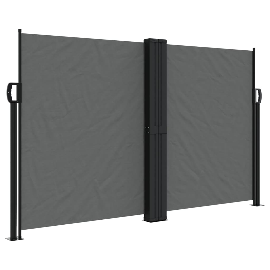 VIDAXL - Windschutzschild 140 x 1000 cm, Anthrazit erhältlich