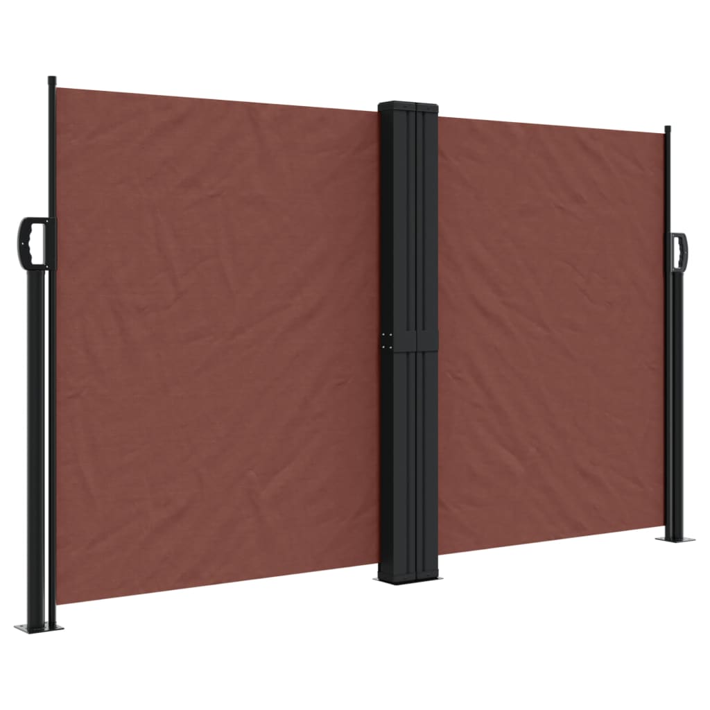 VIDAXL - Windschutzvisier 140 x 1000 cm Braun