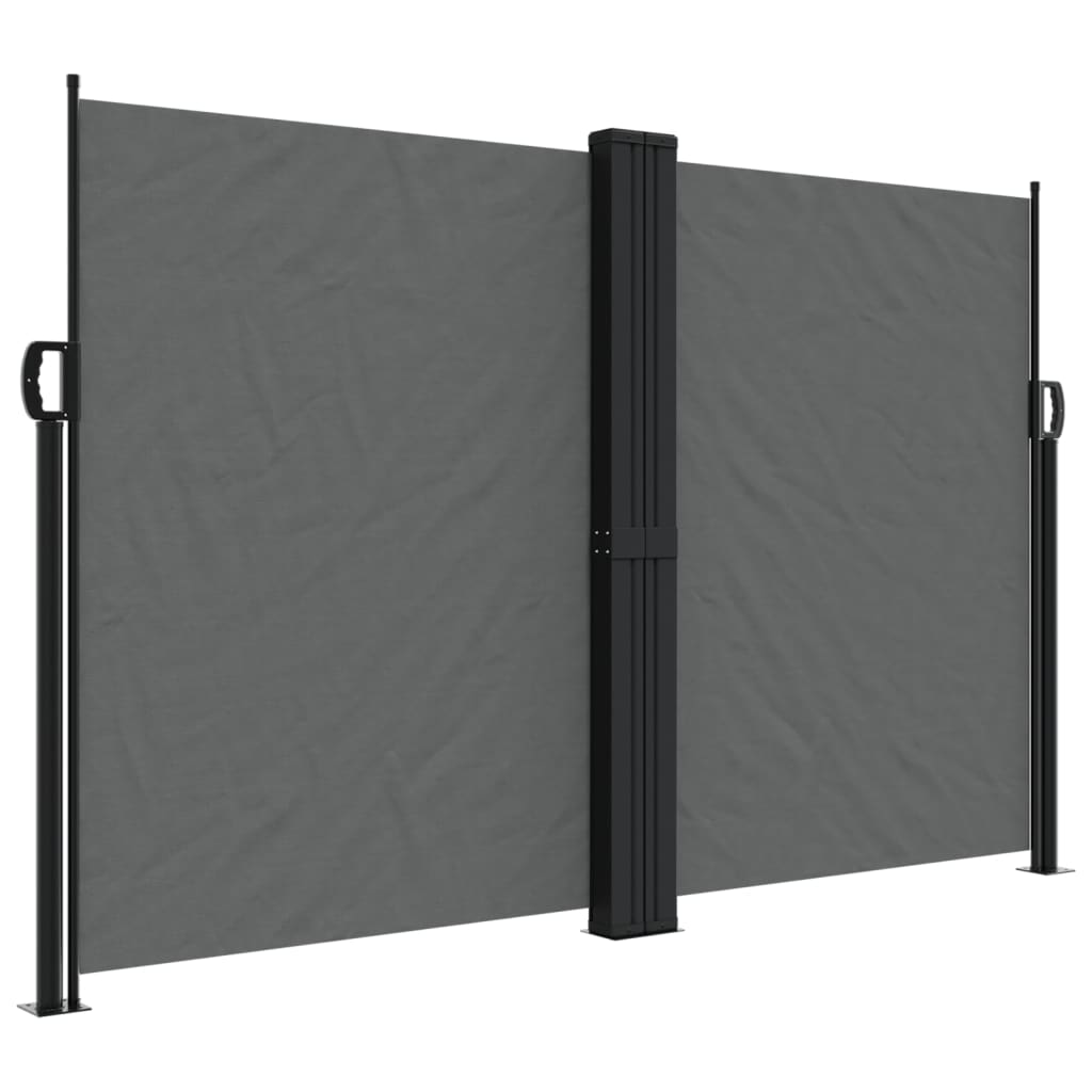 VIDAXL - Windschutzschild 160 x 1000 cm Anthrazit - erhältlich